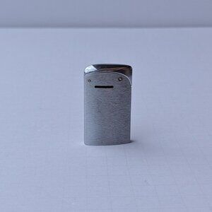 Vintage Evans Stainless Steel Lighter Art Deco USA